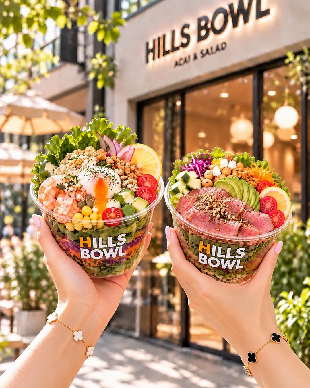 HILLS BOWLのサラダボウル専門店プラン