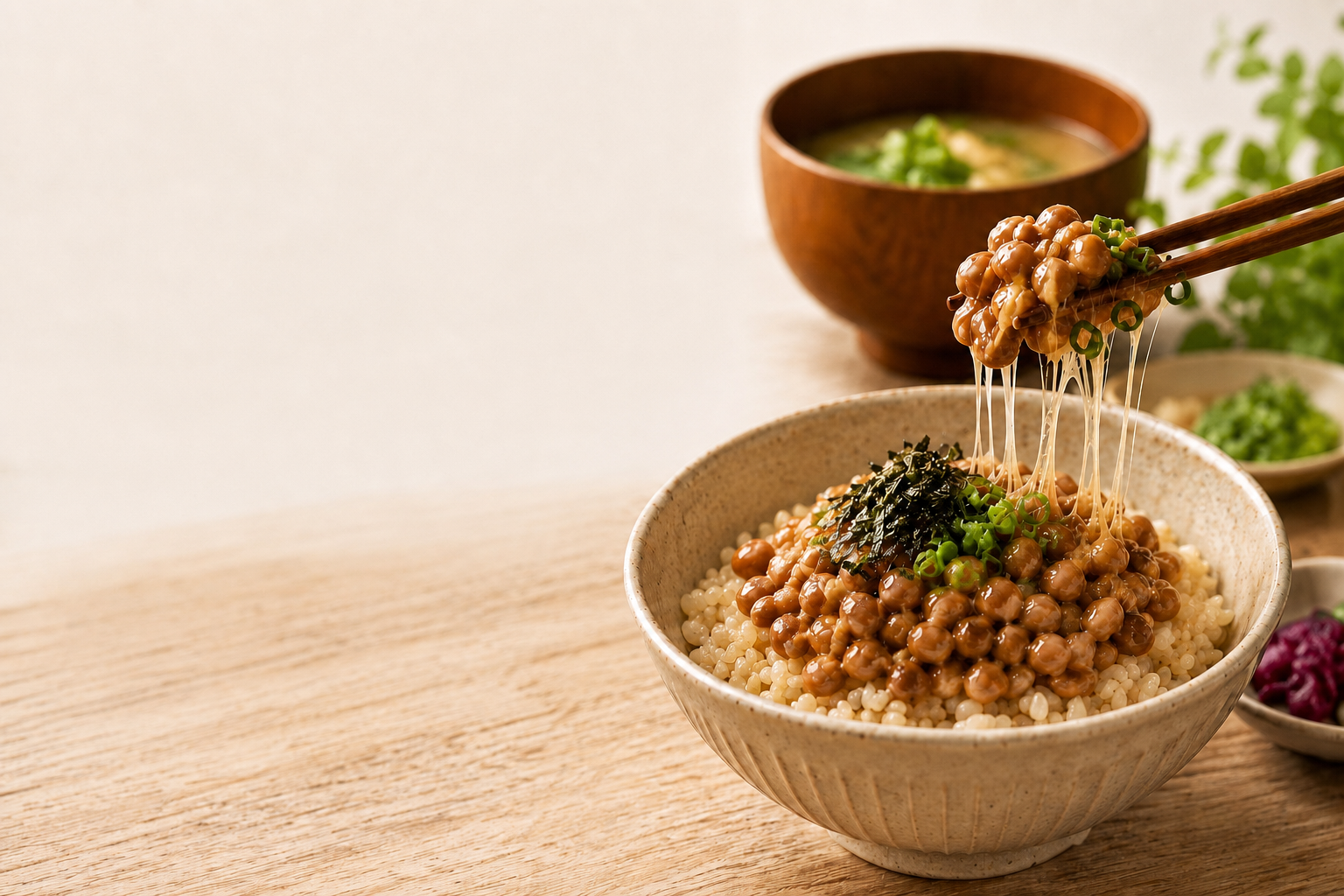 納豆ごはんのイメージ