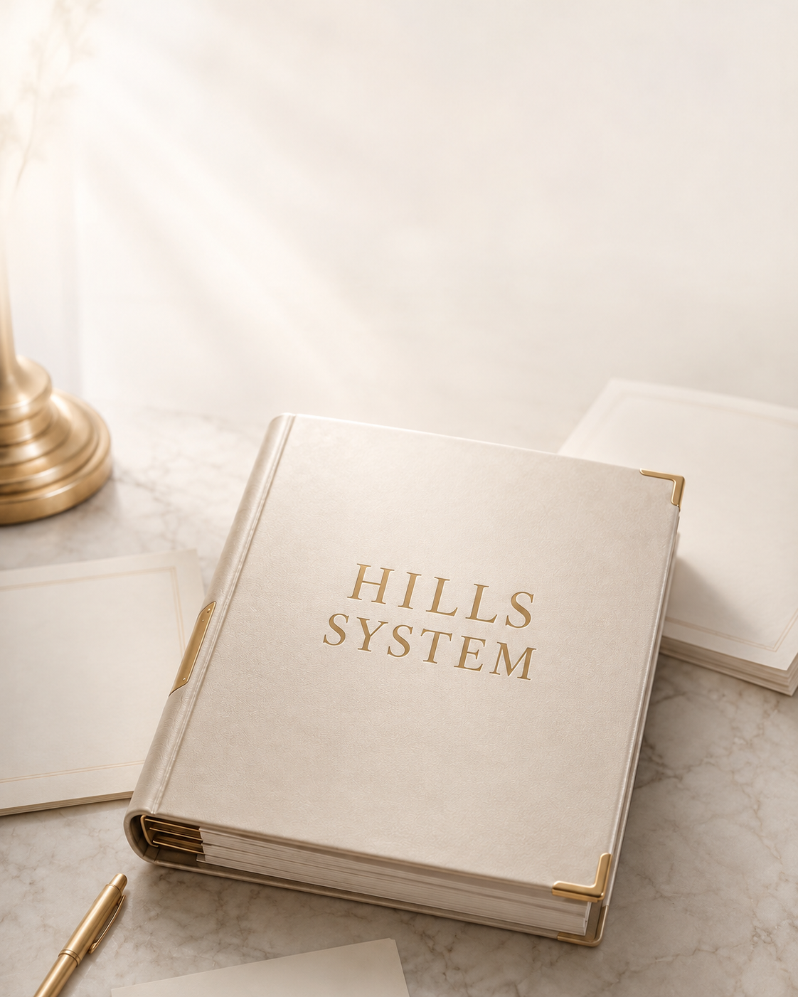 売上を伸ばす仕組みをまとめたHILLS SYSTEM